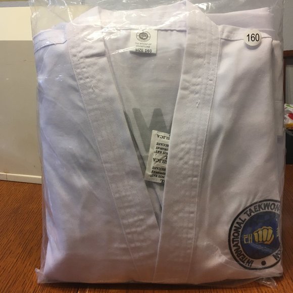 Mighty Fist Other - Mighty Fist White Belt Taekwondo Uniform 160